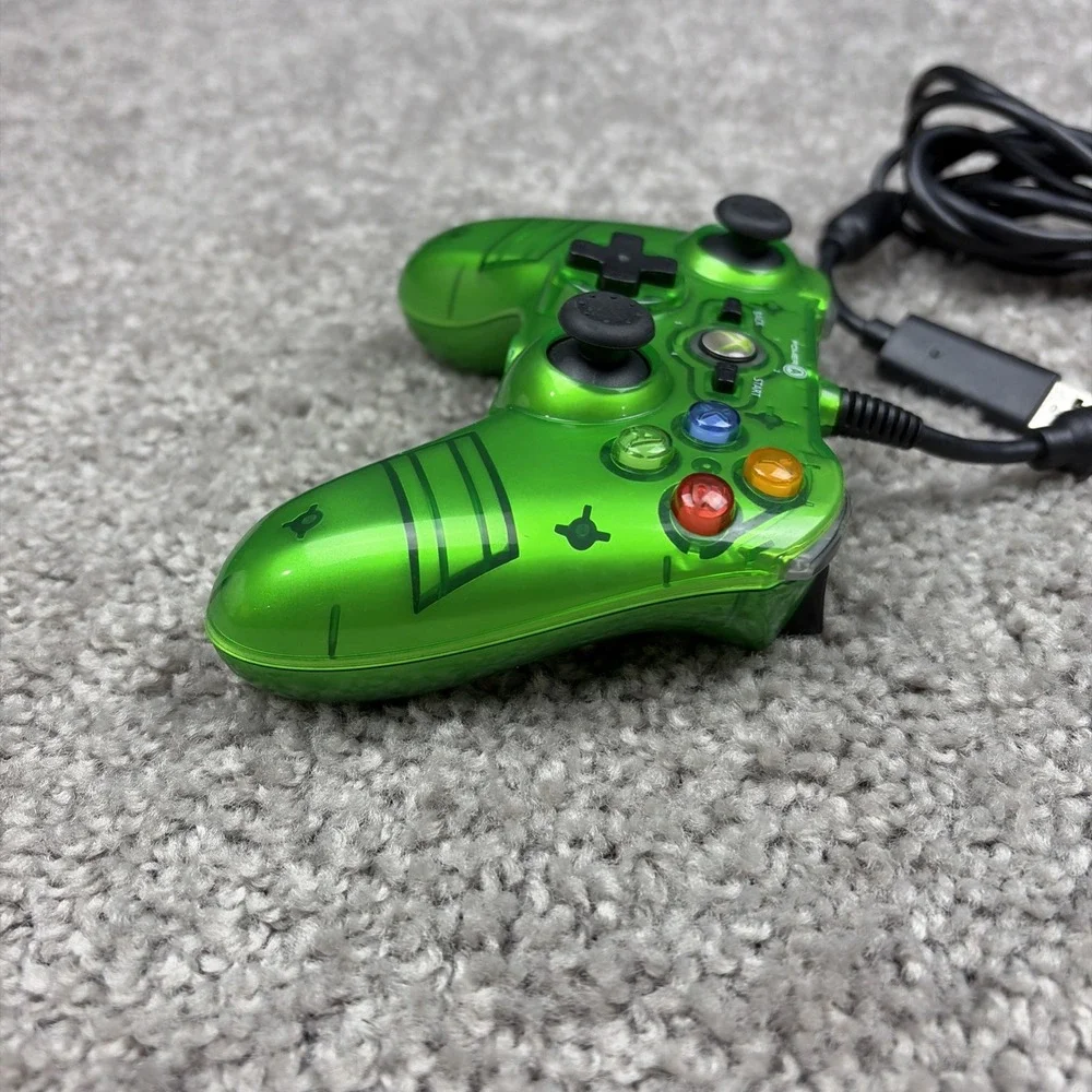 Power A Mini Pro EX Controller for Xbox Green Wired Model 010027